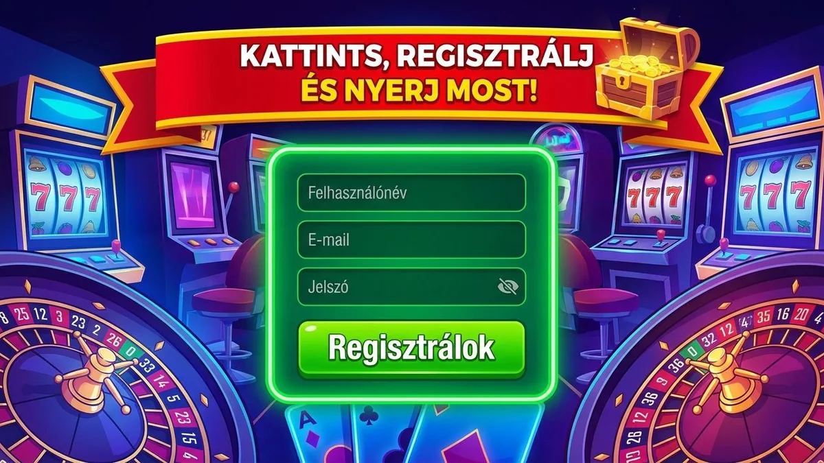 Regisztráció bónusszal